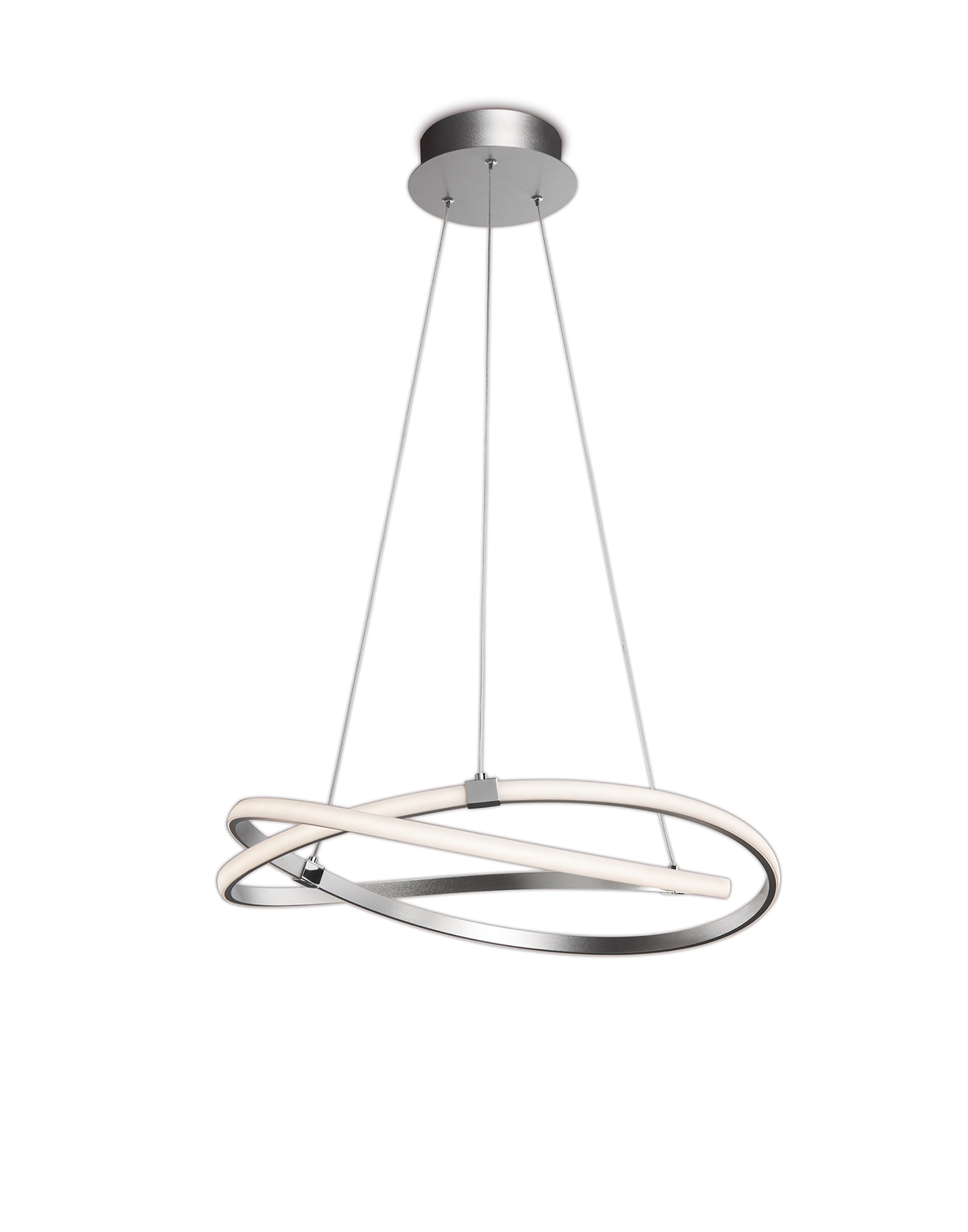 Infinity Silver Ceiling Lights Mantra Ring Pendants Infinity Silver Ceiling Lights Mantra Ring Pendants